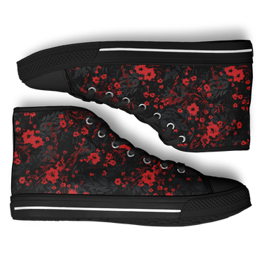 Chokefish™ Urban Peak Retro High Tops-Floral-003-2